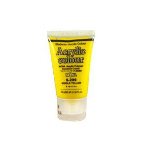 MONA蒙納 S-209 壓克力水彩顏料(黃) 25ml