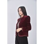 (S) louis joone質感棉質紅色外套二手衣, , large