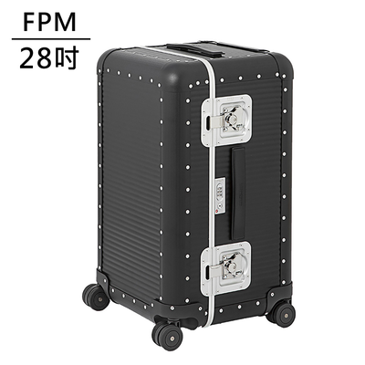 FPM BANK Caviar Black系列 28吋運動行李箱 松露黑 -平輸品(A1506515915)