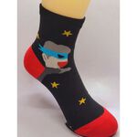 [凱美棉業] 10雙組 隨機出色 MIT台灣製 純棉細針造型童襪 超人款 15-18cm, , large