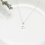 【Angel & Me】花樣- 春暖花開 Flower s925 純銀 項鍊 生日 情人節 禮物, , large