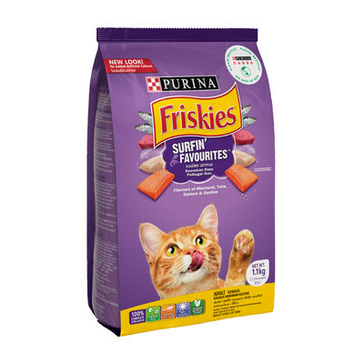 Friskies喜躍成貓乾糧 鮮魚四重奏1kg