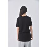 (M) autograph黑色短袖上衣二手衣, , large
