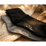 [Kaimei Cotton] 6 pairs of MIT Taiwan-made pure cotton plus size non-slip wide mouth socks plain 24-28CM 26-30CM, , large