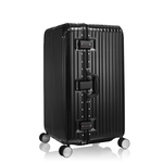 【ALLEZ】"PUMP PLUS" 29-inch Trunk-Style Aluminum Frame Luggage Starry Black, , large