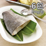 【天和鮮物】珍鱺帶皮魚排6包(250g/包)(免運費), , large