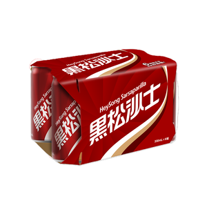 [限量]黑松沙士330mlX6入