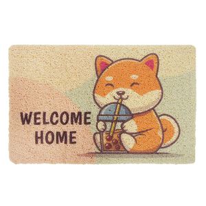 cute animal doormat