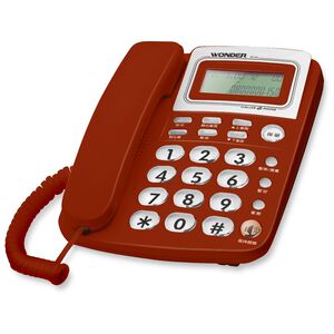 旺德WT-03來電顯示型電話-顏色隨機出貨