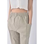 (S) the pick高腰寬鬆綠色長褲二手衣, , large