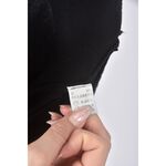 (S) 吊帶小香風黑色上衣二手衣, , large