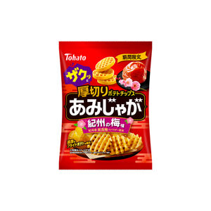 東鳩厚切網狀洋芋片-紀州梅子味