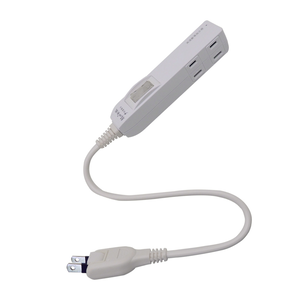 [寶旺旺]朝日電工 2P高溫斷電 1開4插中繼線 0.3M PTP-154-03