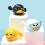 GOOGOOGAGA 洗澡玩具捉迷藏小鴨-黃色鴨鴨, , large