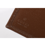 GUCCI Interlocking G Logo 對開零錢袋短夾/棕色, , large