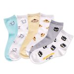Sanrio 三麗鷗 酷企鵝中統襪(6雙組)布丁狗 帕恰狗 女長襪 長襪 韓系中筒襪襪 長襪【旺達棉品】組合包, , large