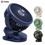 【MOIS】Multipurpose Charging Fan/Clip Fan-Black, , large