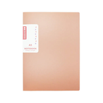 Soft-Color A5 20-Ring Loose-Leaf Notebook &ndash; Pink, , large