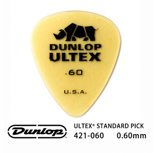 Jim Dunlop Ultex Standard 421R 0.60mm Pick (三片、十片組)【敦煌樂器】