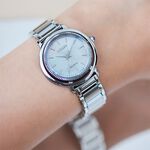 CITIZEN 星辰 L系列 珍珠貝光動能女錶 EM1100-84D, , large