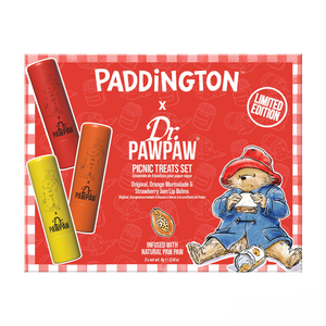 【Dr.PAWPAW】柏靈頓熊-野餐點心組 (護唇膏) (甜橙果醬+經典+草莓果醬)4g&times;3