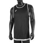 Asics Apparels 男 籃球背心 訓練 運動 吸濕 快乾 輕量 舒適 雙面 黑 [2063A255-100], , large