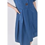 (S) lala氣質藍色洋裝二手衣, , large