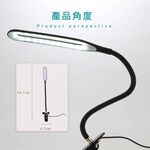 EDSDS愛迪生 EDS-L006 歐式護眼檯燈 USB供電 減藍光柔和光線 弧形設計視網膜保護 黑/白, , large