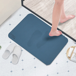 【Monster】 Soft Diatomaceous Earth Absorbent Mat (66x44cm) – Ocean Blue, , large