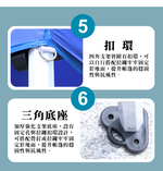 【LOGIS】2米米色升級粗骨架快速帳篷 抗風遮陽棚 停車篷 遮陽帳【Z-ME2】, , large