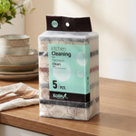 雙面菜瓜布 1袋5入 百潔布 木漿棉 厚度3公分 加厚菜瓜布 洗碗棉 菜瓜布 海棉菜瓜布 加厚 海棉 洗碗海棉 洗碗布, , large