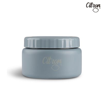 官方直營【Citron】雙層食品保溫罐 霧靄藍