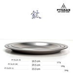 PTYGRACE｜23.3cm 純鈦餐盤｜日本燕三條製造｜PY-SL20｜, , large