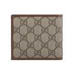 GUCCI Interlocking G Logo 對開零錢袋短夾/棕色, , large