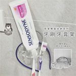 [Beargood sticker] Toothbrush & Toothpaste Holder (4-Slot), , large
