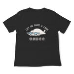 JZ TEE 貓咪-我倒要看看 印花短袖T恤, , large