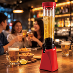 [巴果果]2.5L啤酒筒(雙管)  啤酒桶 酒柱 酒塔 果汁飲料桶YL-A16, , large