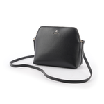 FURLA Camelia 雙色附小袋迷你斜背包/黑色/芭蕾粉, , large