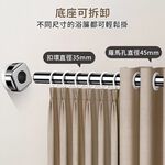 【APEX】304不鏽鋼免打孔伸縮桿 加粗150-220cm, , large