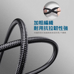 [HANLIN] UC2in3 二拖三PD100W編織充電線 100W U+C to M+L+T 全兼容 PD快充 充電線1.2米, , large