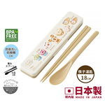 【百科良品】日本製 迪士尼 烘焙大集合 環保筷子+湯匙組 18CM(日本境內版), , large