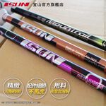 【ISUN】7075避震三節登山杖 Grid 金橘色 (2入)｜耐磨圓頭握把 航太級7075鋁合金 附腳墊及擋泥板, , large