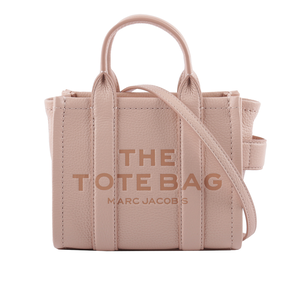 MARC JACOBS THE LEATHER TOTE 粒面皮革迷你托特包/玫瑰粉