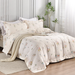 【FOCA】Country Bunny | C Energy Series 100% Austrian Tencel™ Light-quenched Graphene Four-piece Duvet Bedding Set-Double, , large
