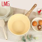【LMG】香草系列日式不沾炒鍋20cm無鍋蓋 適用各種爐具, , large