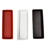 【向花緣】40公分長形花槽底盤、長方盆底盤 - 深咖啡色, , large