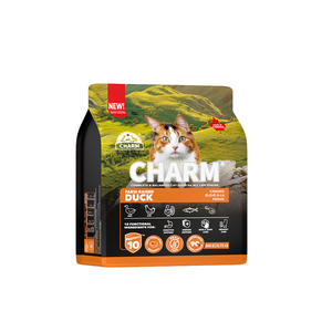 【CHARM 野性魅力】超能精華無穀貓飼料 340g-鴨肉口味
