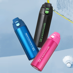 【日本孔雀Peacock】運動暢快直飲不鏽鋼保冷專用保溫杯550ML(直飲口設計)-桃紅, 桃紅, large