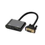 昌運監視器 HD-V101HV VGA 轉 HDMI+VGA 高清轉換器, , large