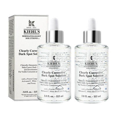 【KIEHL'S 契爾氏】 鐳射極淨白淡斑精華 115ml 2入組